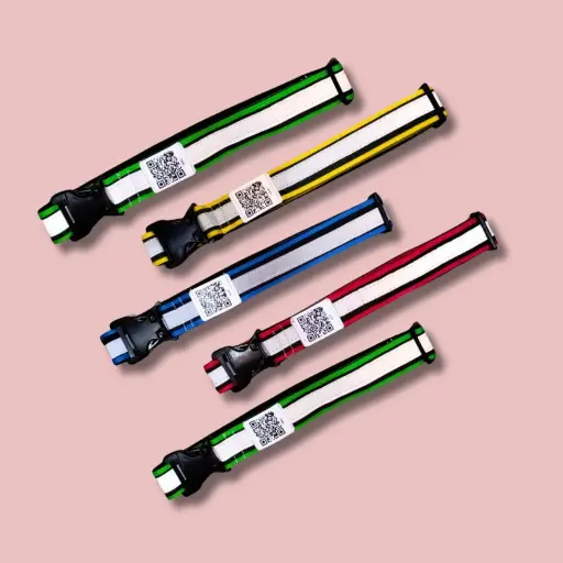 [PRCCC001] QR-Enabled Reflective Cattle Collars Pack of 5 